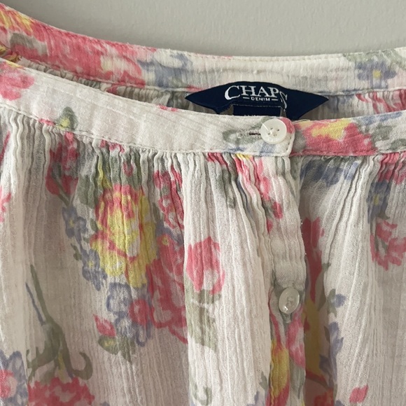 Peasant floral blouse - Picture 2 of 3